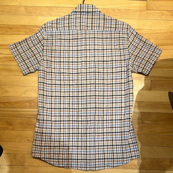 Vintage Coveri Plaid Button-Up Shirt | 90s Retro Style - Picture 3 of 6